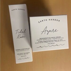 Tidal Rose Seaweed Hydration Mist and Azure Regenerative Neck Cream Set